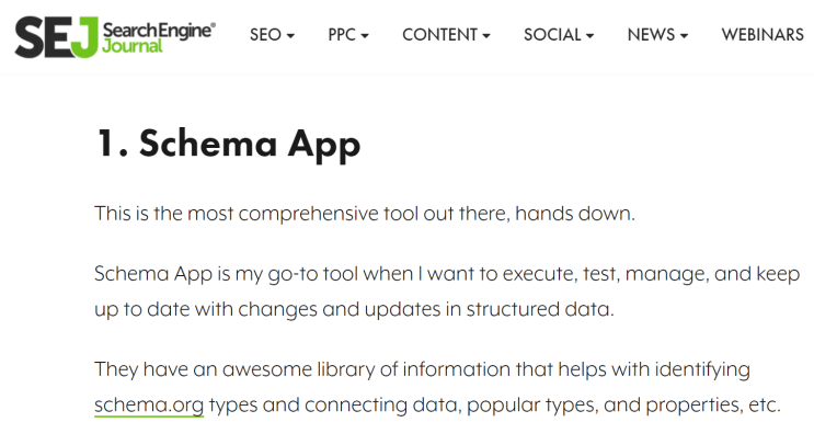 Schema App Search Engine Journal