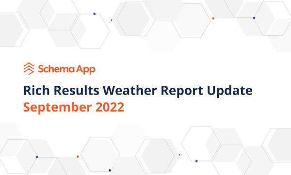 Schema App's September update on Rich Results