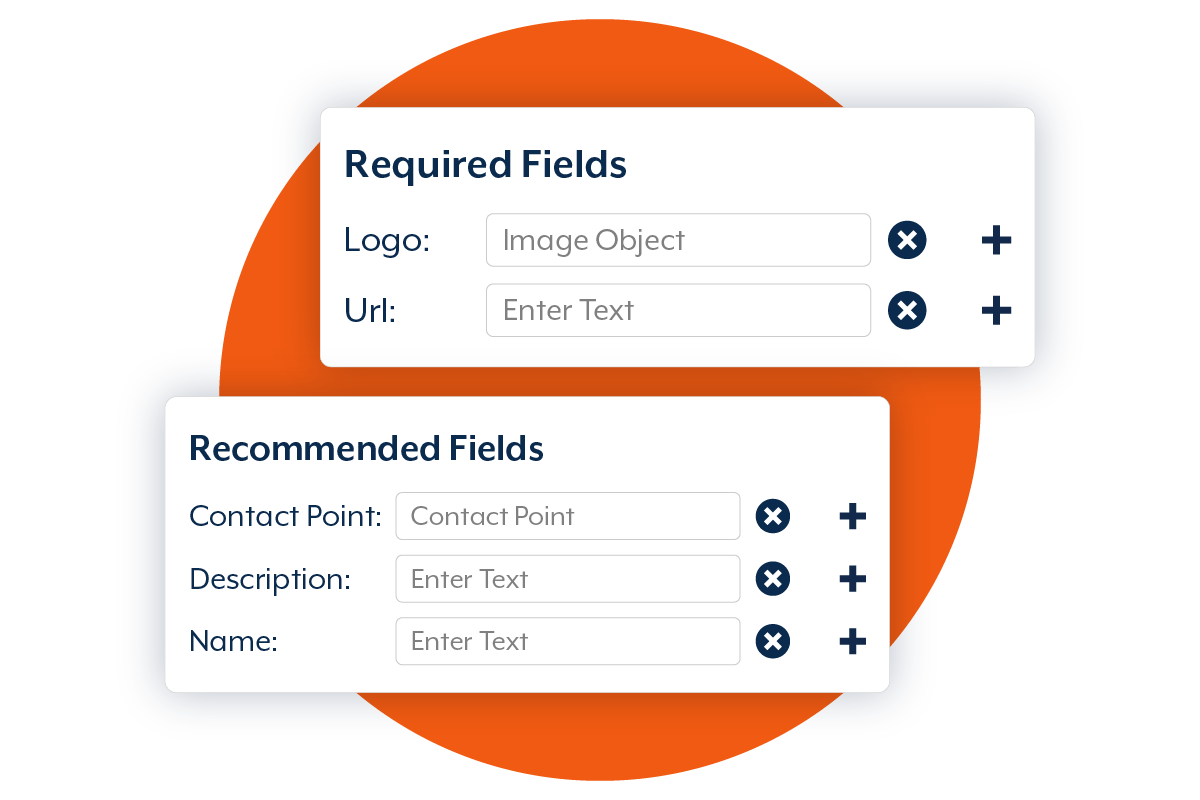 How the Schema App Editor works – Step 3 – Fill in the property fields for the selected Type