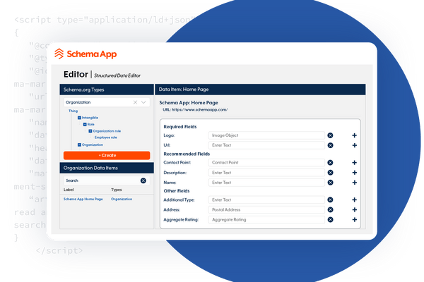 Schema App Editor Interface