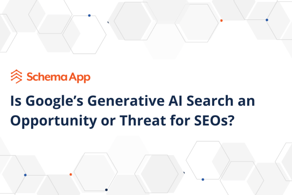 Blog featured image of blog article 'Is Google’s Generative AI Search an Opportunity or Threat for SEOs?'
