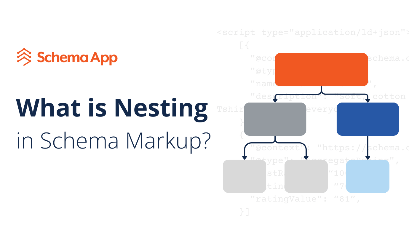 what is nested schema markup