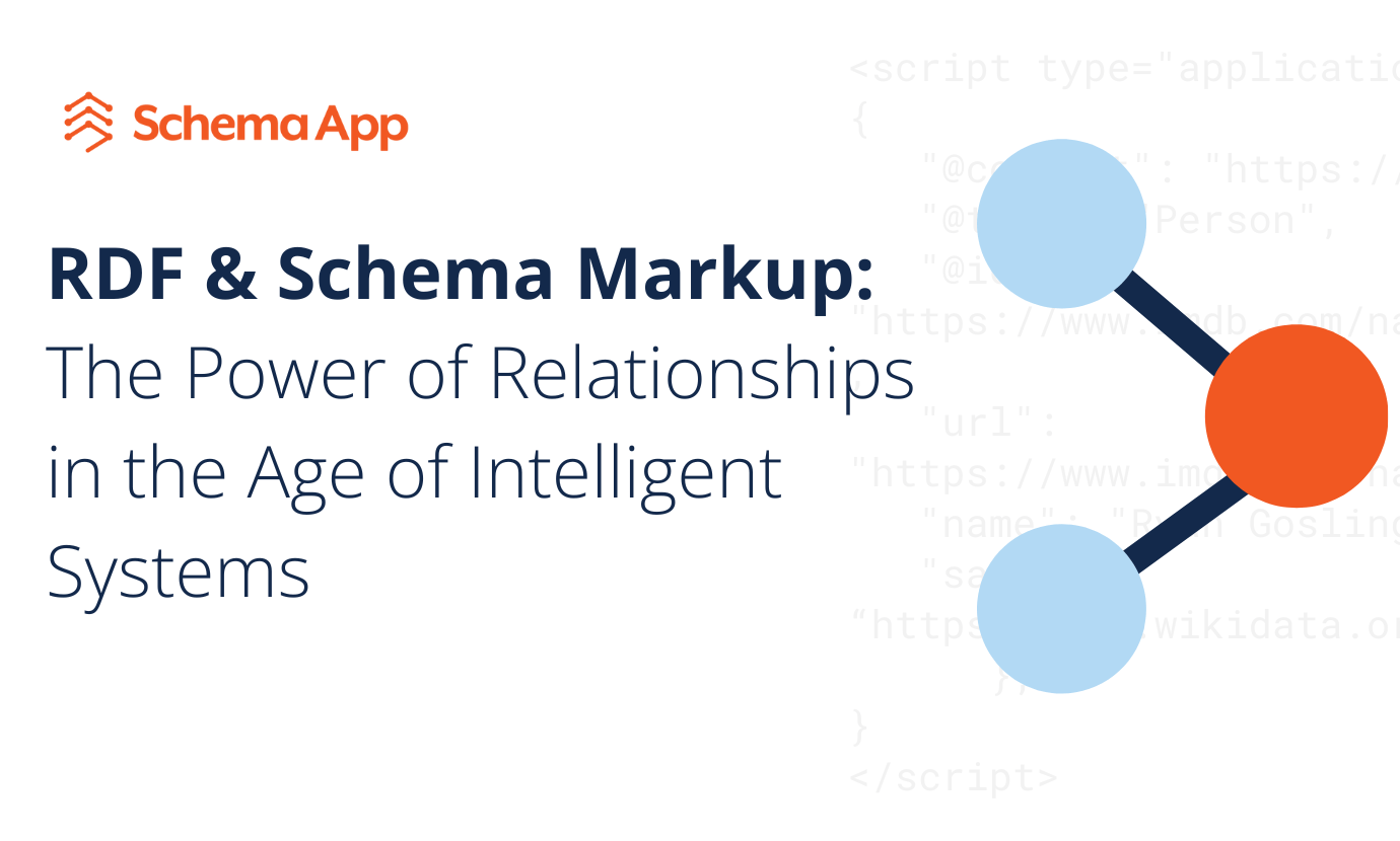 Featured image for "RDF and Schema Markup: The Power of Relationships in the Age of Intelligent Systems"