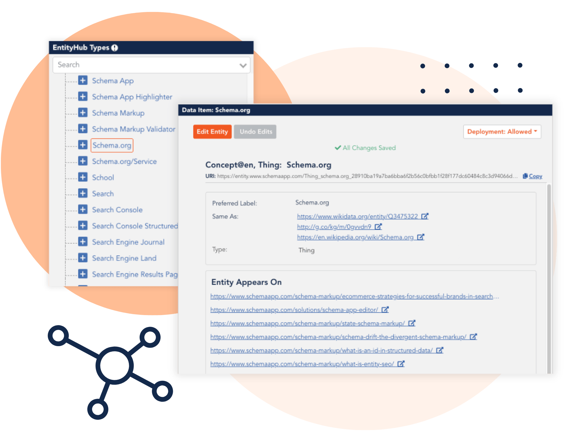Manage your entities at scale using Schema App's Entity Hub