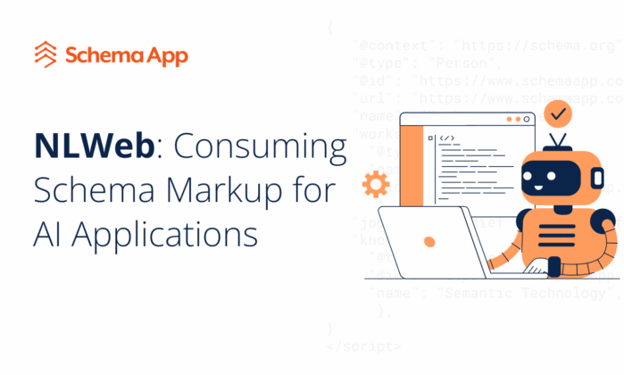 Featured image for article titled "NLWeb: Consuming Schema Markup for AI Applications"