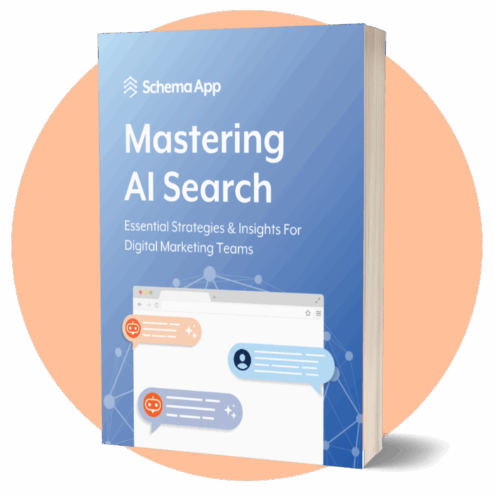 Graphic of eBook - Mastering AI Search