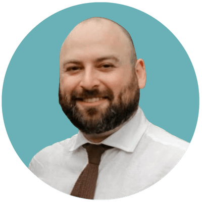 Headshot of Chris Philp, VP Lead SEO at Dentsu.